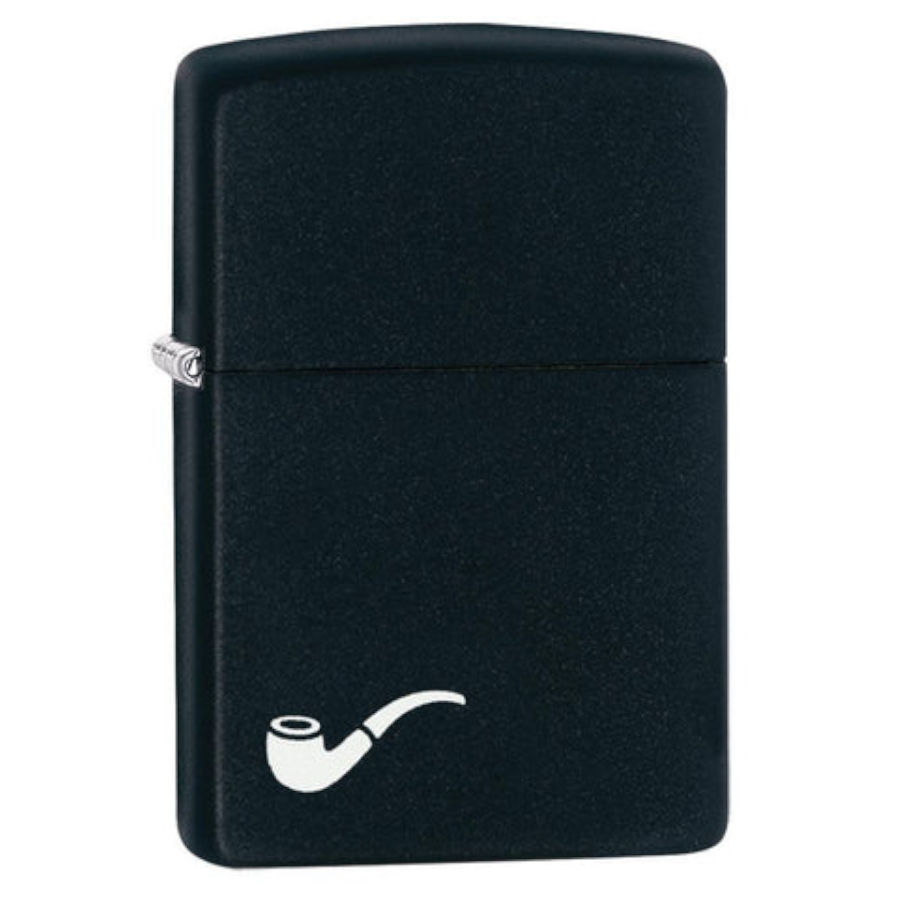 Black Matte Pipe LT #218PL By Zippo