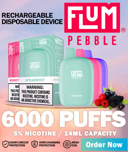 FLUM Pebble 6000 Puffs - Order Now Wholesale