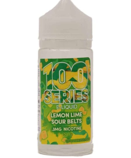 Lemon Lime Sour Belts - 100 Series 100ml