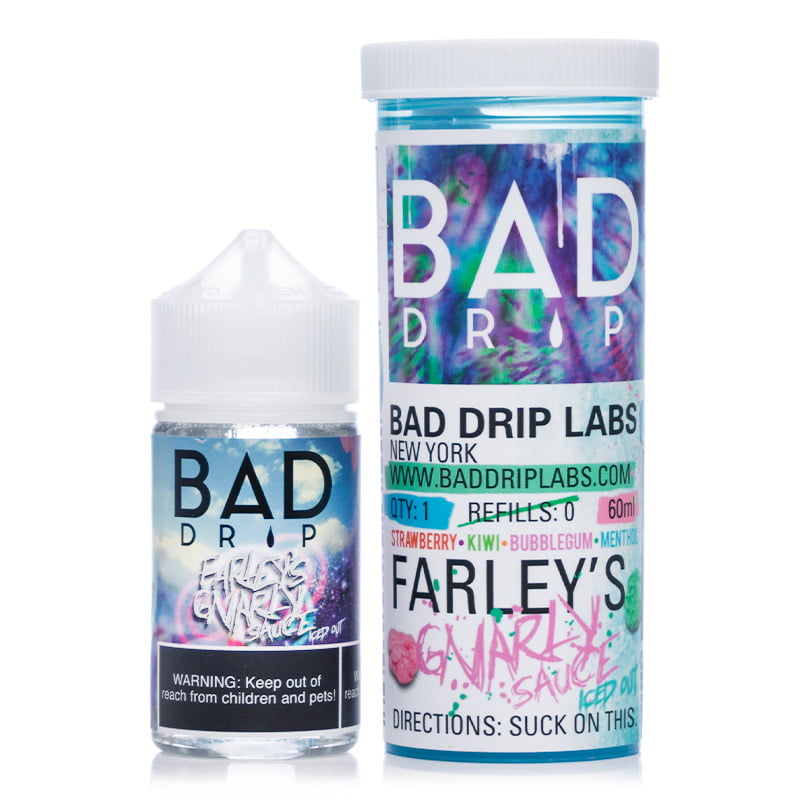 Farley's Gnarly Iced Out Bad Drip 60ml RZ Smoke Vape & Smoke