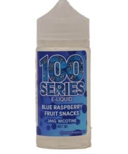 Blue Raspberry Fruit Snacks - 100 Series 100ml