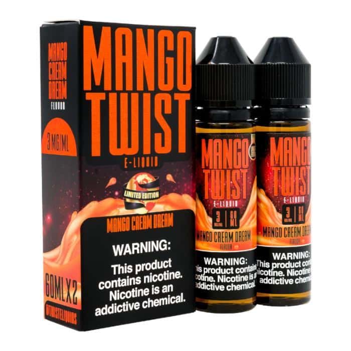 Mango Cream Dream By Mango Twist 2x60ml RZ Smoke Vape & Smoke