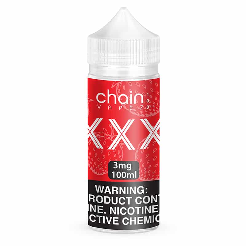 XXX By Chain Vapez 100ml RZ Smoke Vape & Smoke Wholesale Distributor