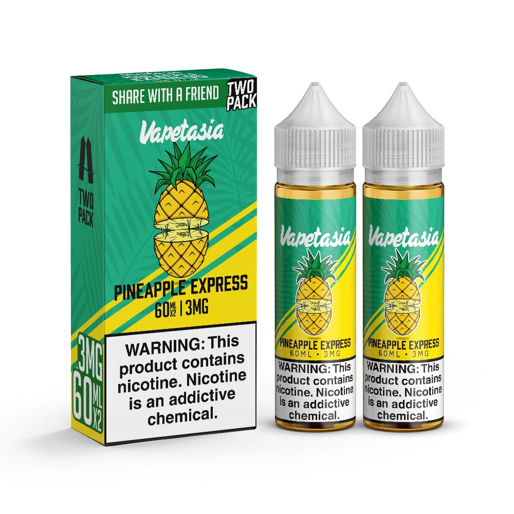 Pineapple Express By Vapetasia 2x60ml RZ Smoke Vape & Smoke