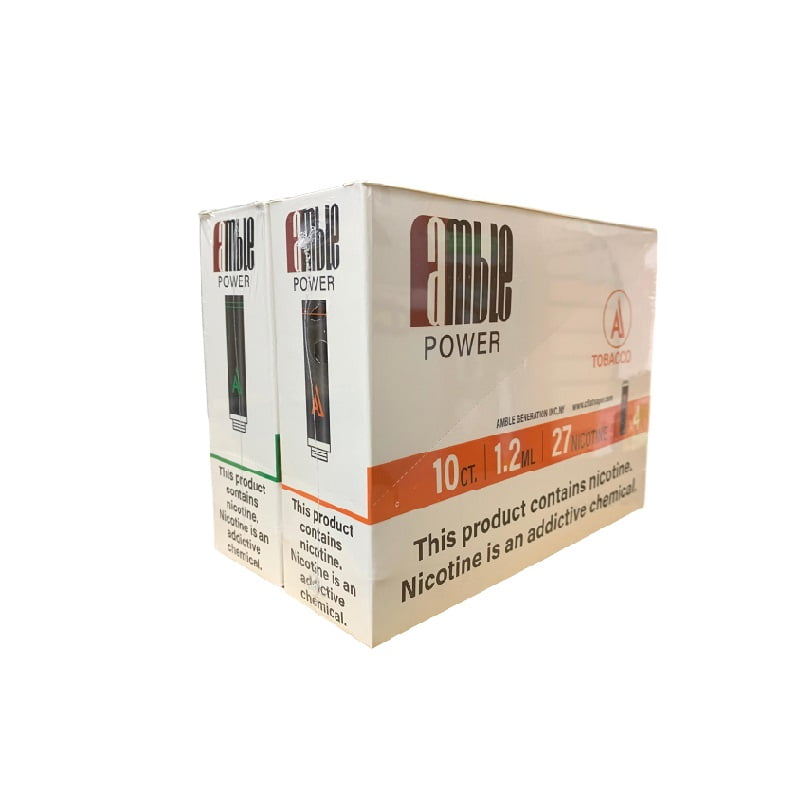 Amble Power 27mg 4 x 10pk RZ Smoke Vape & Smoke Wholesale Distributor