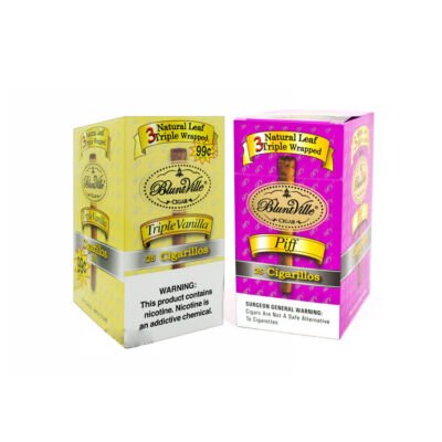 Blunt Ville Cigarillos 25pk Pre Priced $.99 – RZ Smoke - Vape & Smoke ...