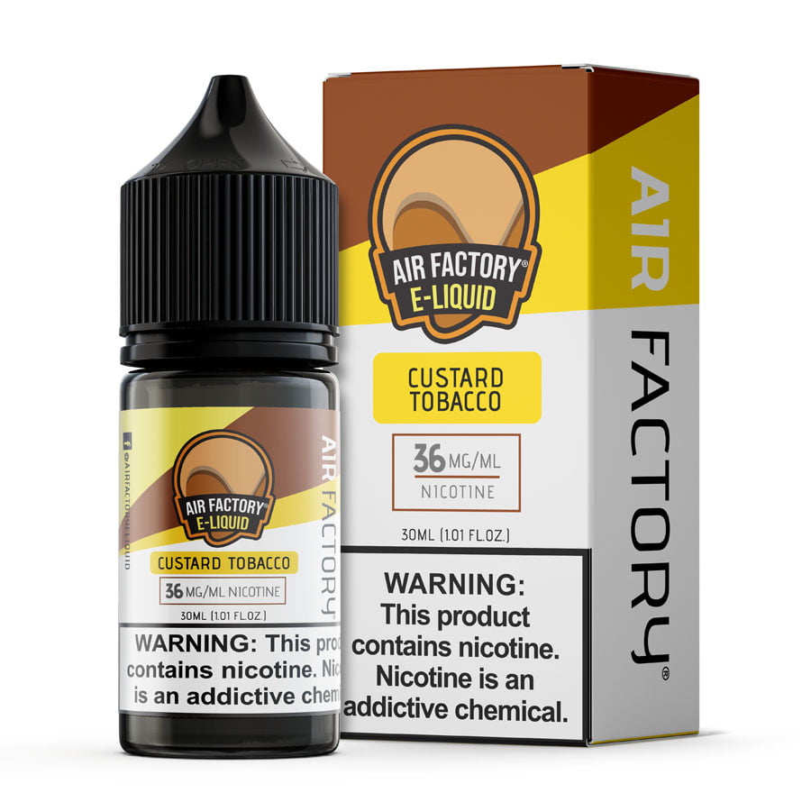 Custard Tobacco By Air Factory Salts 30ml RZ Smoke Vape & Smoke