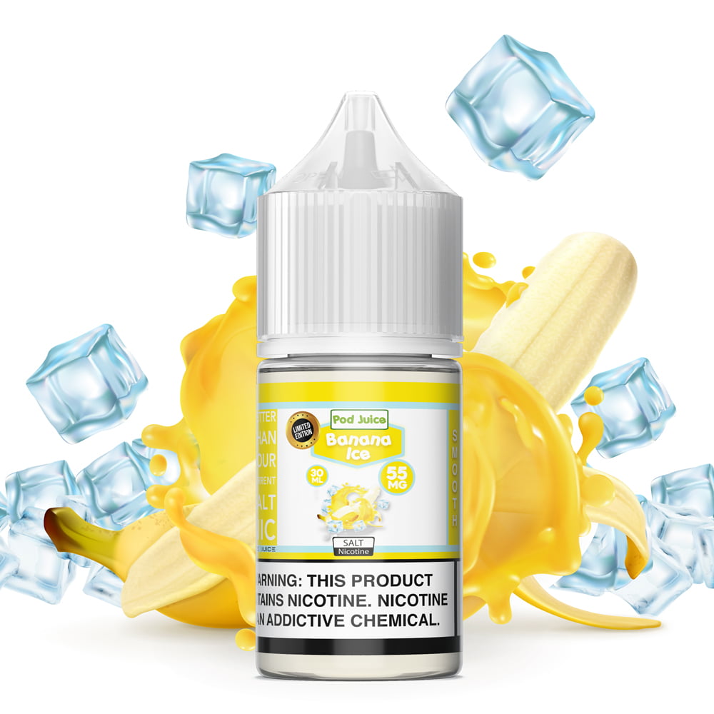 Banana Ice By Pod Juice Salts RZ Smoke Vape & Smoke Shop Wholesale