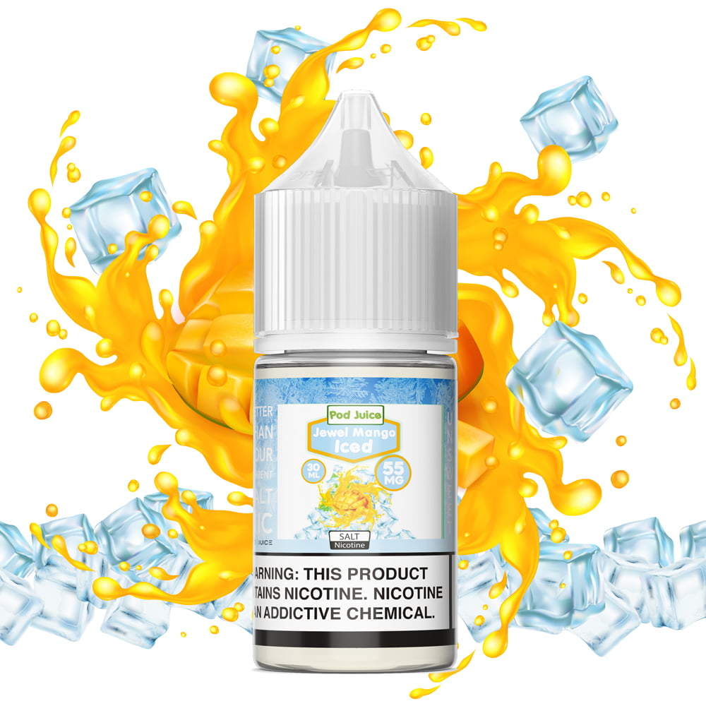 Jewel Mango Iced By Pod Juice Salts RZ Smoke Vape & Smoke Shop