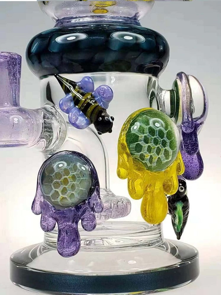 10" TATAOO Glass Heavy Glass Water Pipe RZ Smoke Vape & Smoke