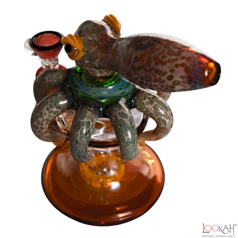 6" TATAOO Glass Kraken Water Pipe Bong RZ Smoke Vape & Smoke Shop