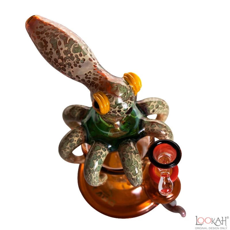 6" TATAOO Glass Kraken Water Pipe Bong RZ Smoke Vape & Smoke Shop