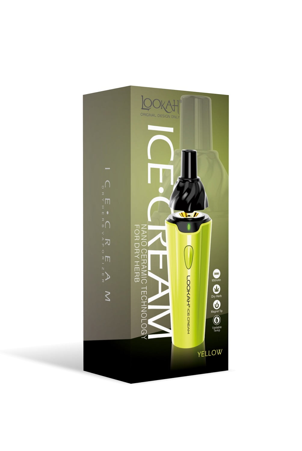 Lookah Ice Cream Dry Herb Vaporizer Wholesale RZ Smoke Vape & Smoke