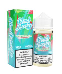 Iced Sour Watermelon Strawberry By Cloud Nurdz