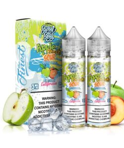 Apple Peach Sour Menthol By The Finest