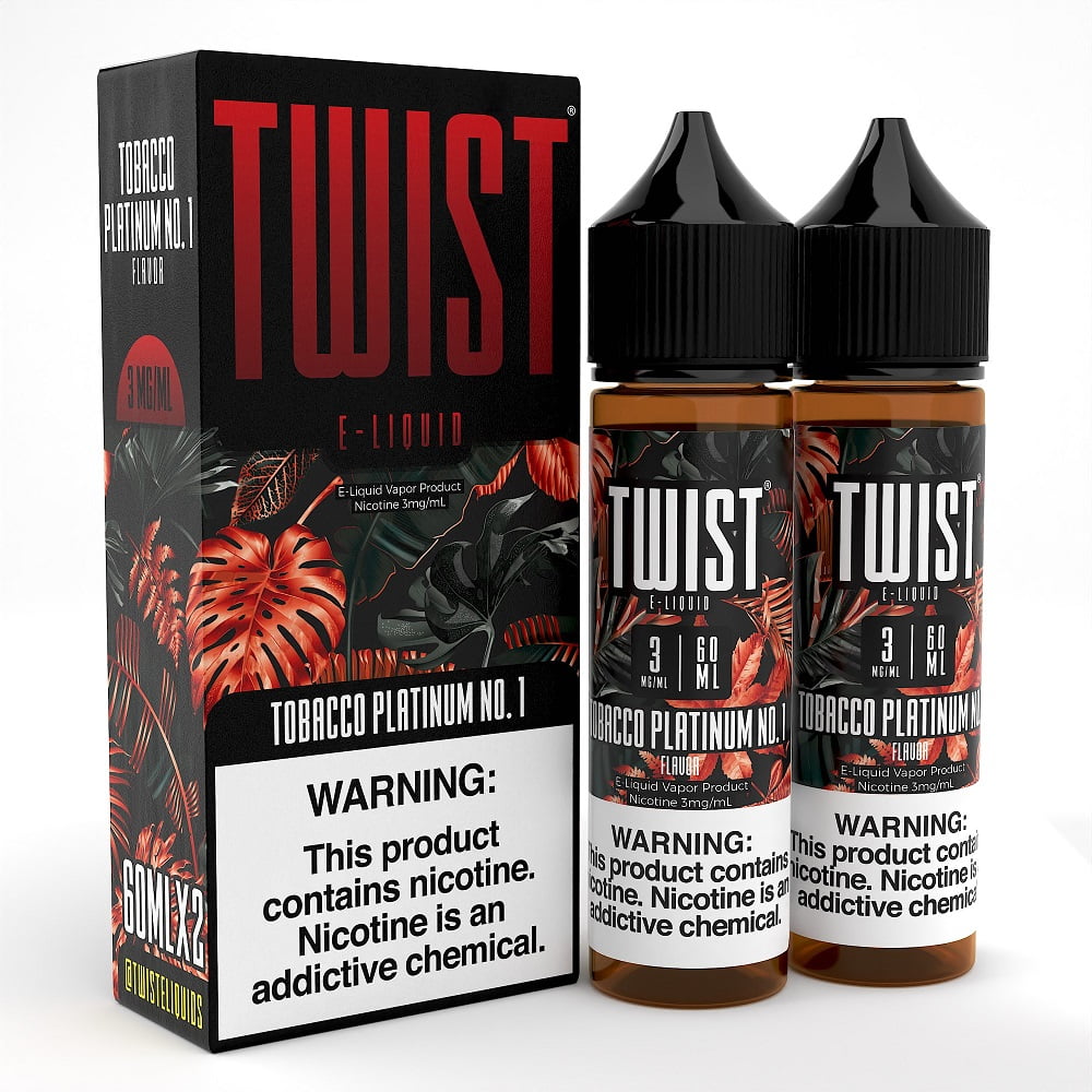 Tobacco Platinum No. 1 by Twist ELiquid Wholesale Distributor RZ