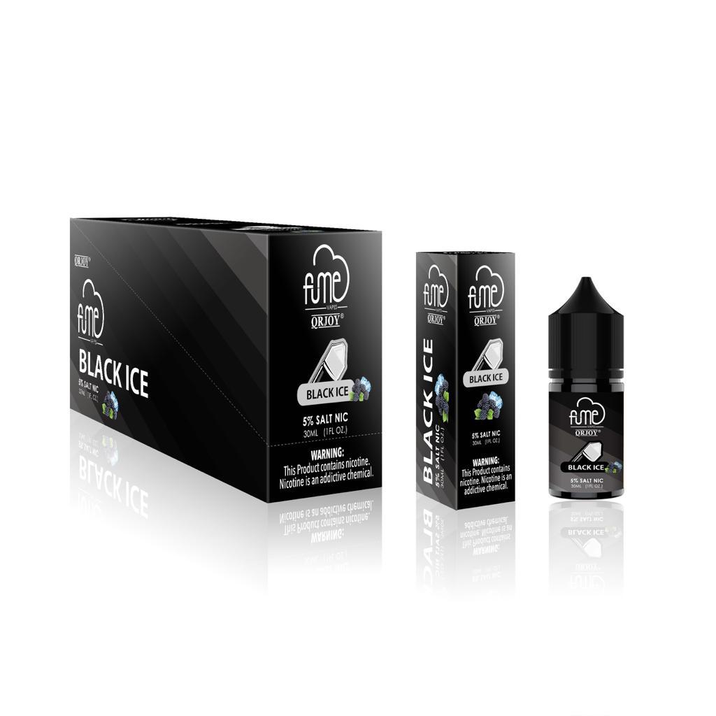 Black Ice by Fume Salts Wholesale Distributor RZ Smoke Vape & Smoke