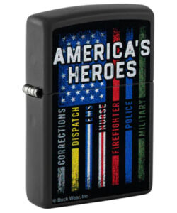 Buck Wear American Heroes #48634 By Zippo