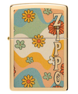 Zippo Flower Power #48503 By Zippo