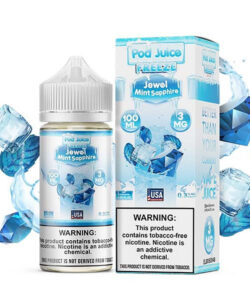 Jewel Mint Sapphire Freeze By Pod Juice 55