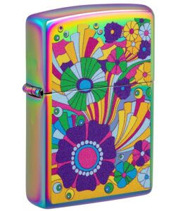 Vintage Flowers Design #48997 By Zippo