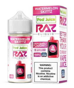 Watermelon Skittz By RAZ x Pod Juice 55