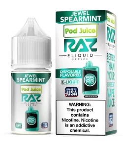 Jewel Spearmint By RAZ x Pod Juice 55