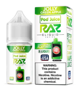 Jolly Green Apple By RAZ x Pod Juice 55