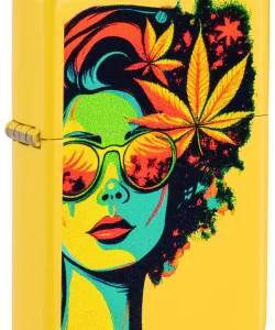 Cannabis Woman Design #46231 By Zippo