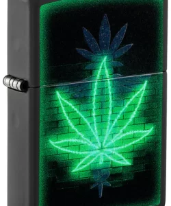 Glowing Leaf Design #46266 By Zippo