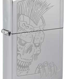 Mohawk Skull Design #46426 By Zippo