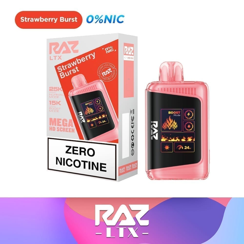RAZ LTX 25000 Puffs 0% Nicotine 5pk – RZ Smoke - Vape & Smoke Shop ...