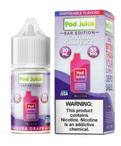 Sakura Grape Ice By Pod Juice 55