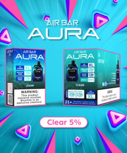 Air Bar Aura 25,000 Puffs 5pk