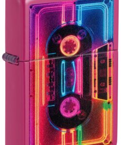 Neon Cassette Design #46693 By Zippo