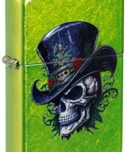 Top Hat Skull Design #46709 By Zippo