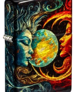 Spiritual Sun And Moon Design #46563 By Zippo