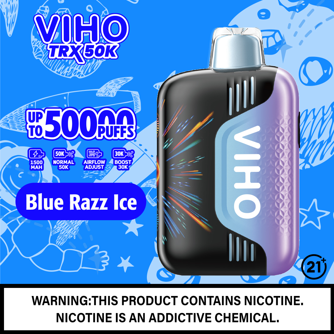 VIHO TRX 50000 Puffs 5pk RZ Smoke - Vape & Smoke Shop Wholesale Distributor VIHO TRX 50000 Puffs 5pk RZ Smoke - Vape & Smoke Shop Wholesale Distributor