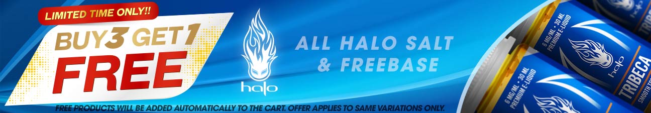 Halo Buy 3 Get 1 Free