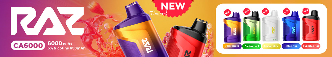 RAZ New Flavors Available