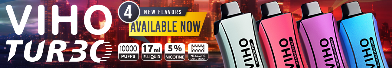 VIHO 4 new flavors available now