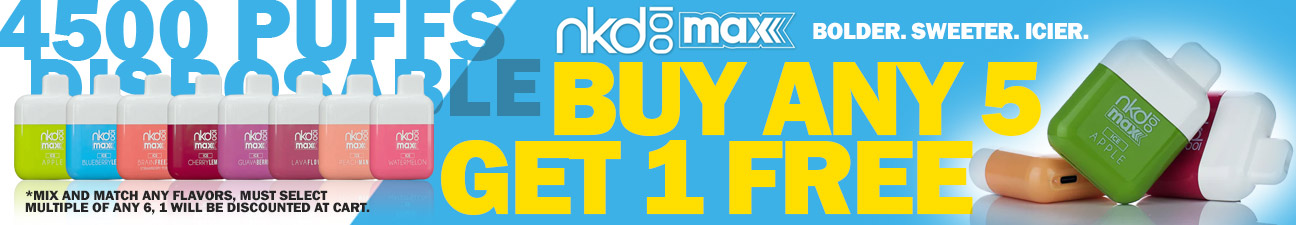 NKD100 MAX Disposable B5G1 Free