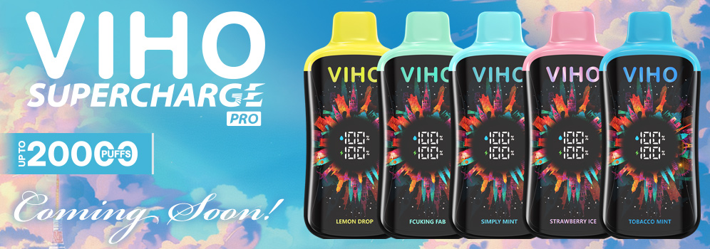 VIHO Supercharge - New Flavors - Landmark Edition