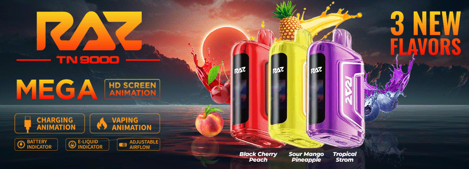 RAZ TN9000 New Flavors