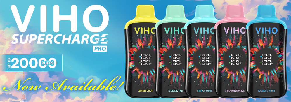 VIHO Supercharge - New Flavors - Landmark Edition